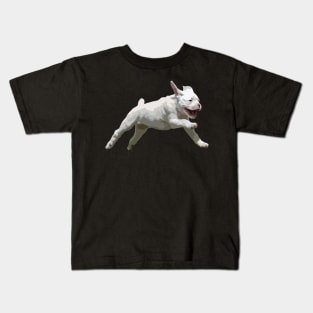 White Boxer Puppy Gifts Kids T-Shirt